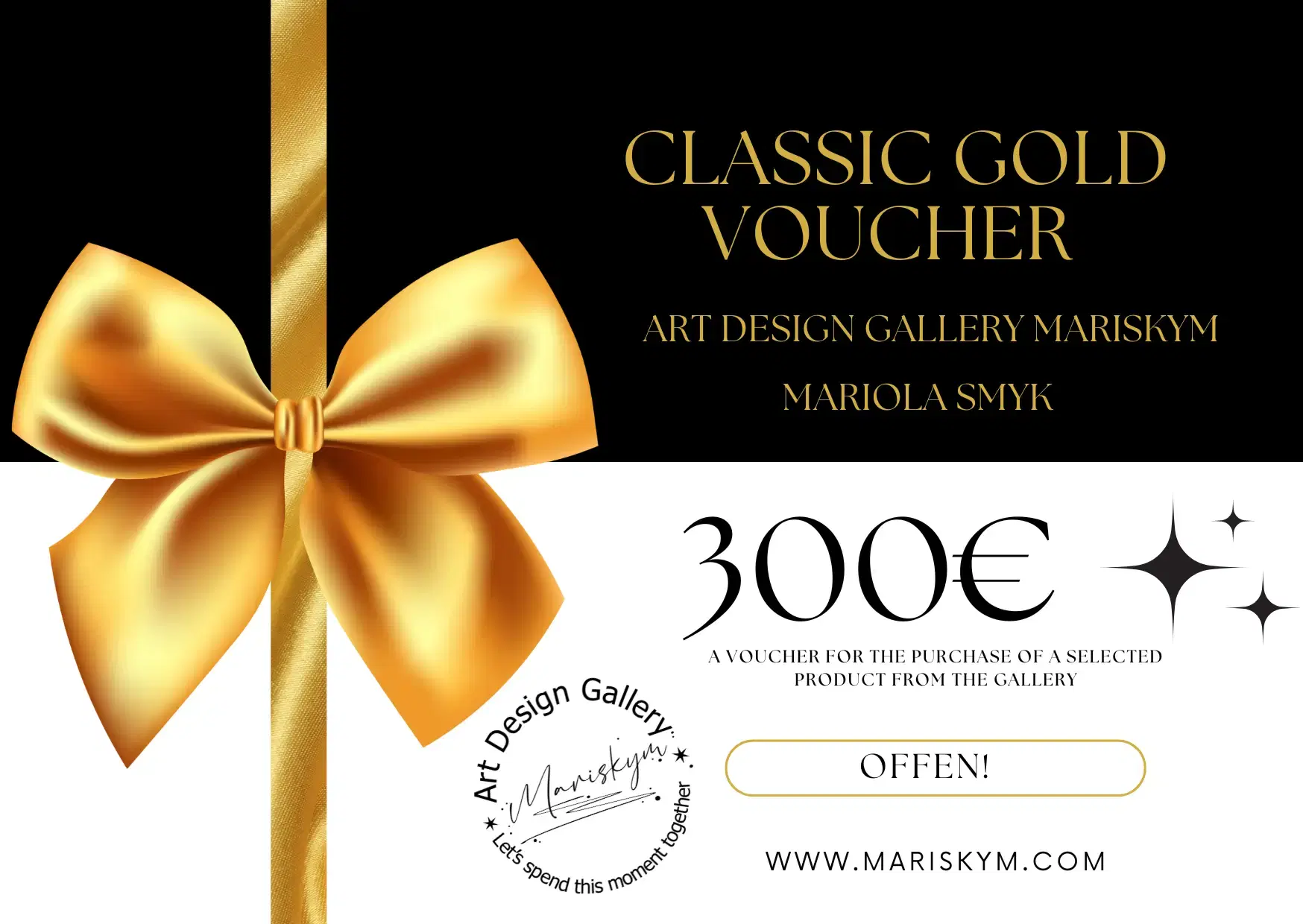 Image 5 of artwork Voucher Classic Gold